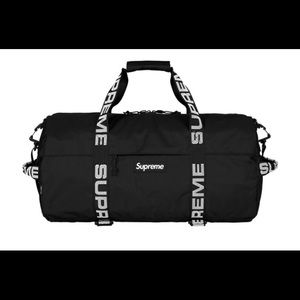 Supreme SS18 Duffel Bag (Large) (Black)